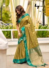 Madhavi By LT Weaving Satin Embroidery Sarees Exporters In India
